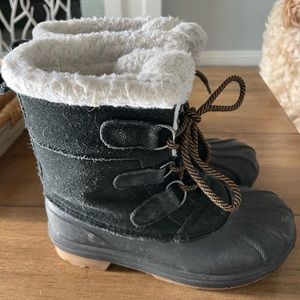 Cat & Jack Boys Snow Boots- Size 13